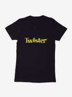 Twister Board Game Yellow With Black Outline Logo Womens T-Shirt
