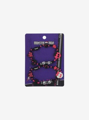 Monster High Ghoul Best Friend Beaded Bracelet Set
