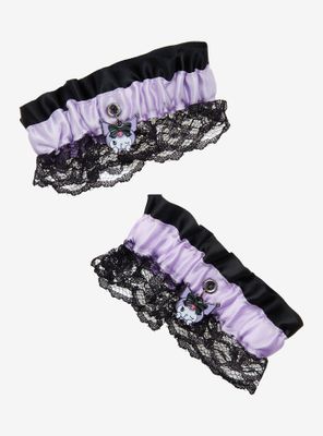 Kuromi Lace Cuff Bracelet Set