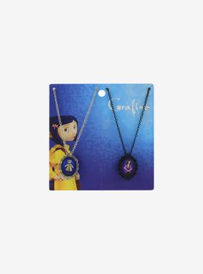 Coraline Cameo Best Friend Necklace Set