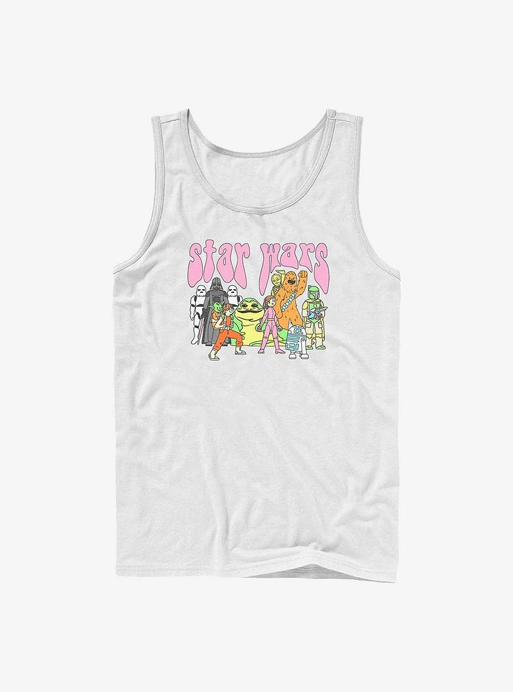 Star Wars Psychedelic Characters Tank