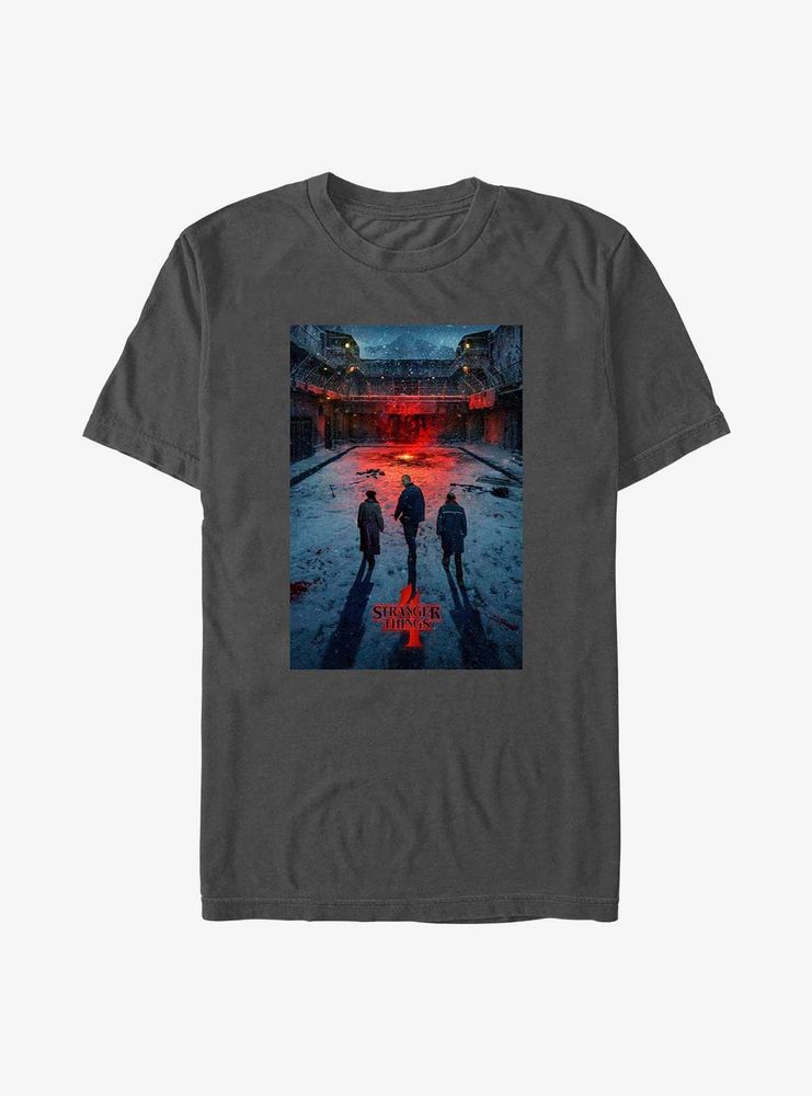 Stranger Things Russia Poster T-Shirt