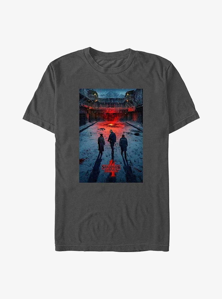 Stranger Things Russia Poster T-Shirt