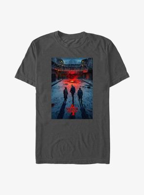Stranger Things Russia Poster T-Shirt