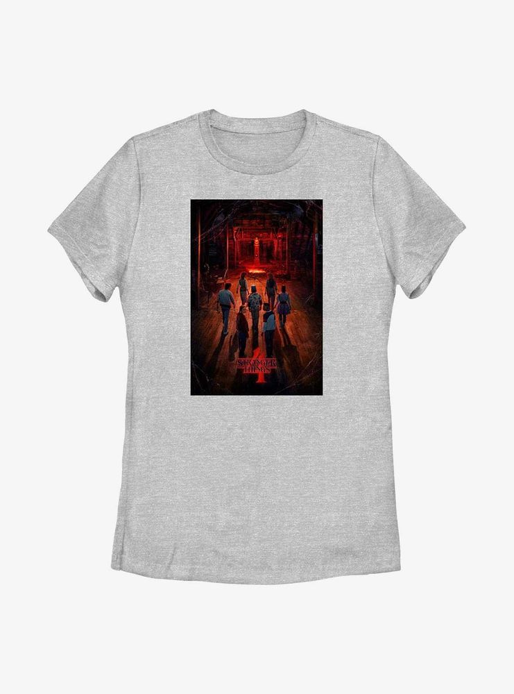 Stranger Things Creel Poster Womens T-Shirt