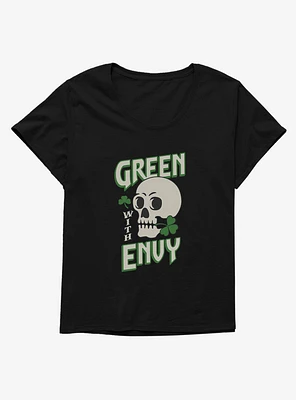 St. Patty's Green With Envy Girls T-Shirt Plus