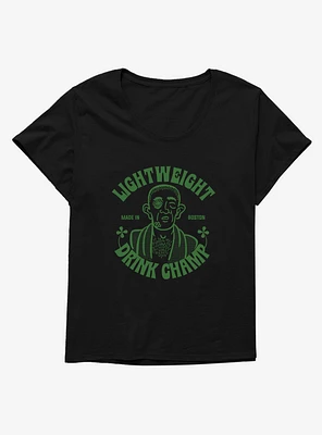 St. Patty's Lightweight Drink Champ Girls T-Shirt Plus