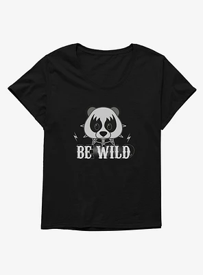 Emoji Be Wild Girls T-Shirt Plus