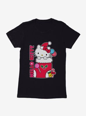 Hello Kitty Sweet Stocking Womens T-Shirt