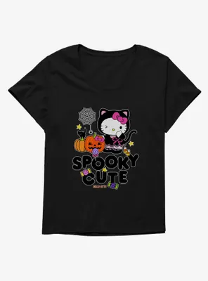 Hello Kitty Spooky Cute Womens T-Shirt Plus