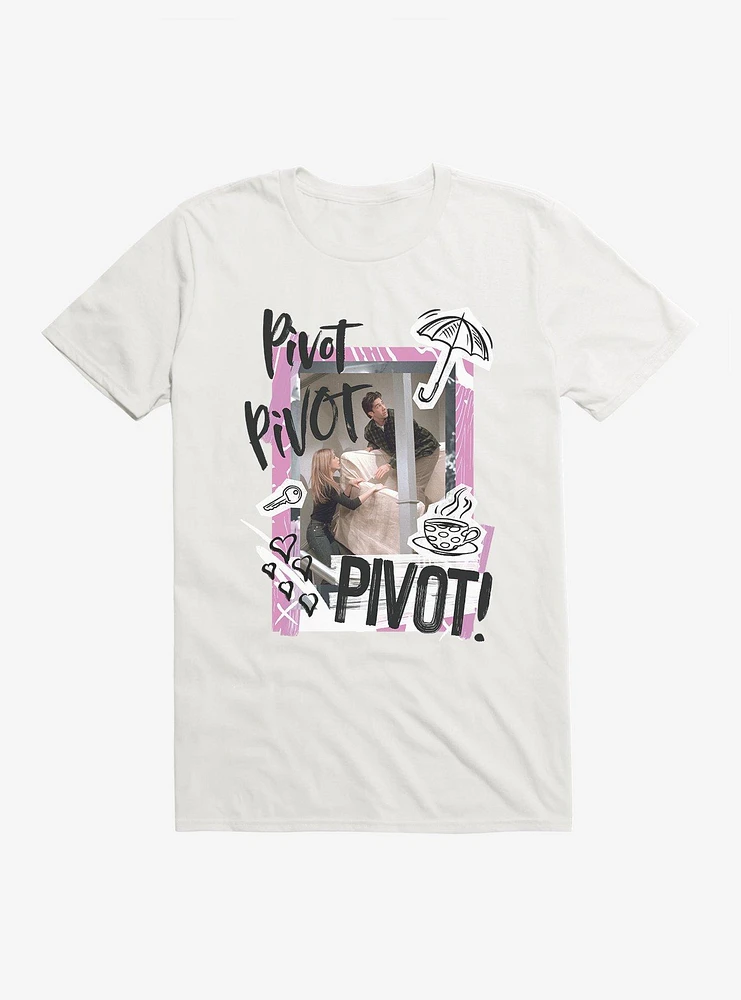 Friends Ross Rachel Pivot T-Shirt