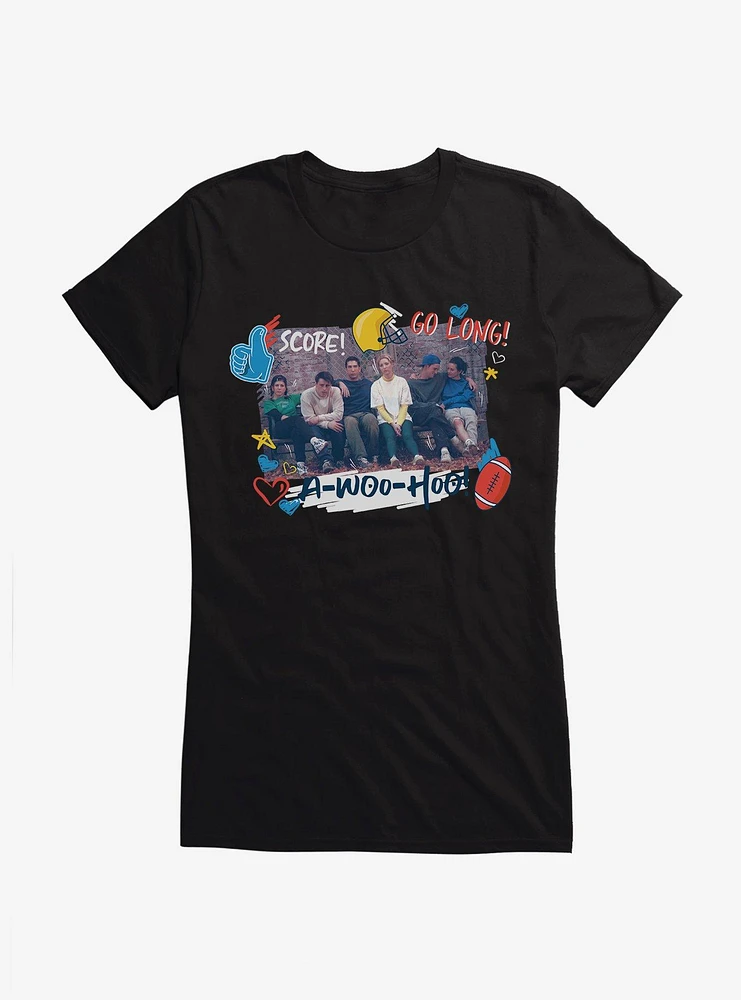 Friends Football Score Girls T-Shirt