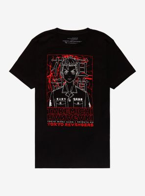 Tokyo Revengers Takemichi Outline T-Shirt