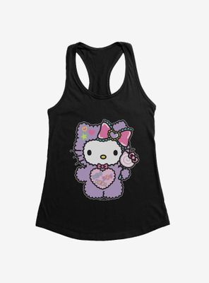 Hello Kitty Sugar Rush Fuzzy Lollipop Womens Tank Top