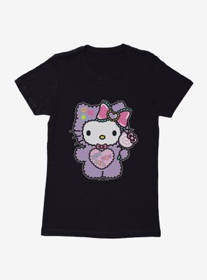 Hello Kitty Sugar Rush Fuzzy Lollipop Womens T-Shirt