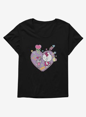 Hello Kitty Sugar Rush Shake Womens T-Shirt Plus