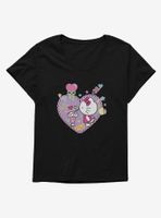 Hello Kitty Sugar Rush Shake Womens T-Shirt Plus