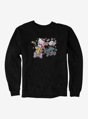 Hello Kitty Sugar Rush Candy Rainbow Sweatshirt