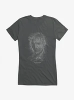 Supernatural Dean Squiggle Sketch Girl's T-Shirt