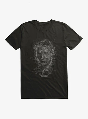 Supernatural Dean Squiggle Sketch T-Shirt