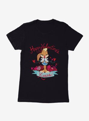 Looney Tunes Lola Bunny Kisses Womens T-Shirt