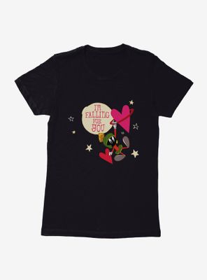 Looney Tunes Marvin The Martian Falling For You Womens T-Shirt