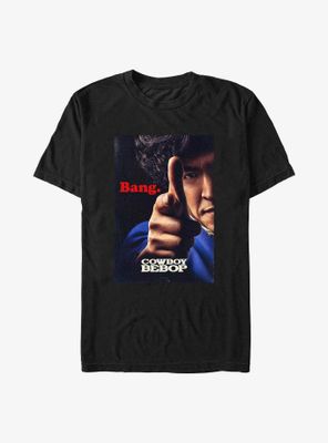 Cowboy Bebop Spike Bang Poster T-Shirt
