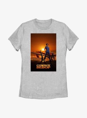 Cowboy Bebop Sunset Poster Womens T-Shirt