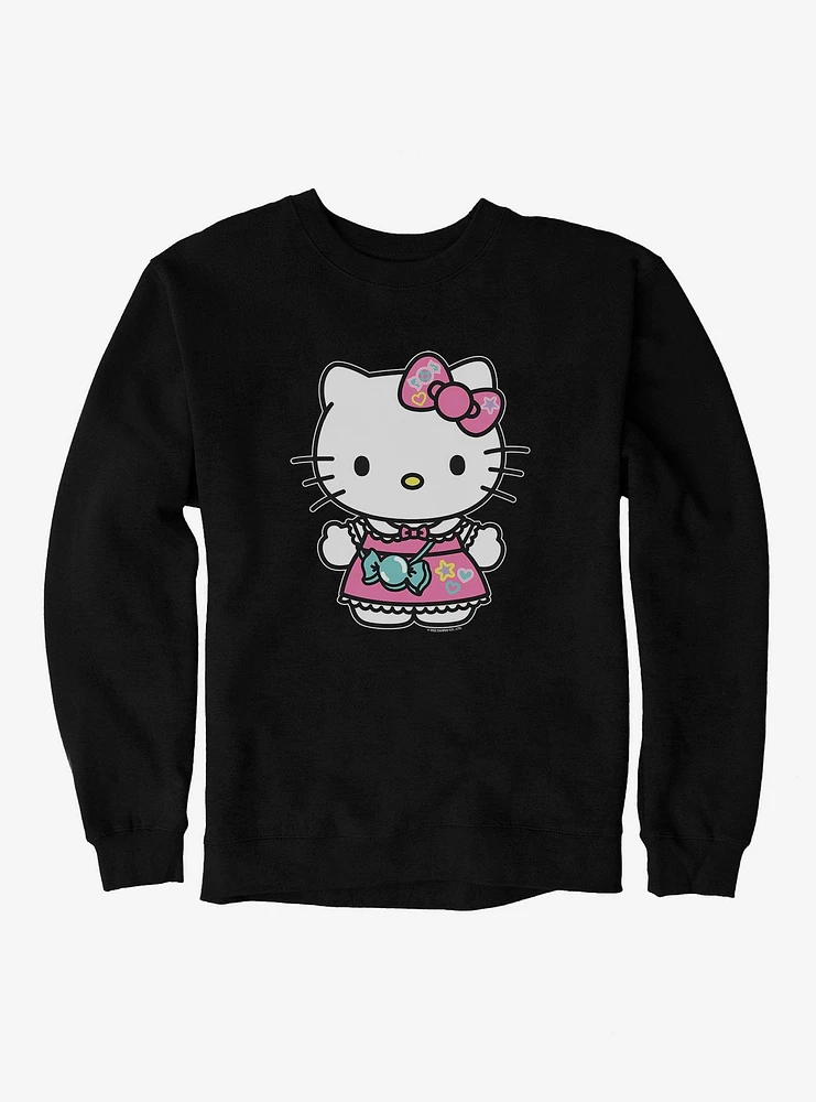 Hello Kitty Sugar Rush Candy Purse Sweatshirt