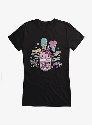 Hello Kitty Sugar Rush Candy Boba Girls T-Shirt