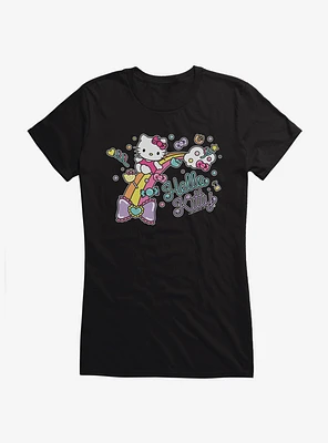 Hello Kitty Sugar Rush Candy Rainbow Girls T-Shirt