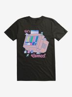 Vaporwave Let's Connect T-Shirt