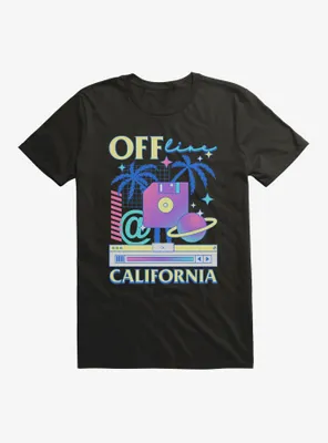 Vaporwave Offline California T-Shirt