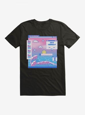 Vaporwave Save The Beaches T-Shirt