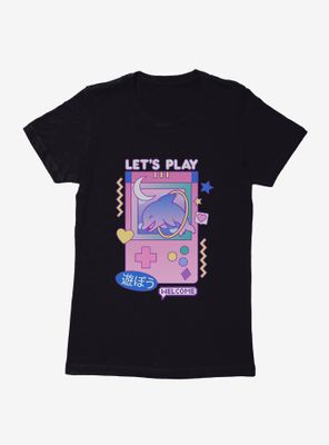 Vaporwave Let's Play Videogames Womens T-Shirt
