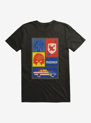 DC Comics Peacemaker Icons T-Shirt