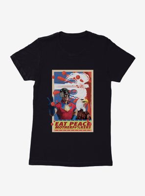 DC Comics Peacemaker Eat Peace Womens T-Shirt