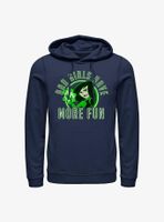 Disney Kim Possible Shego Bad Girls Have More Fun Hoodie