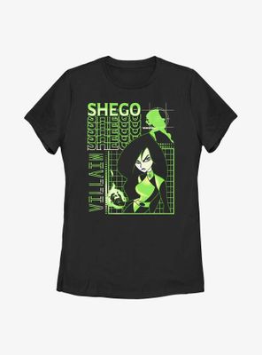 Disney Kim Possible Shego Villain Womens T-Shirt
