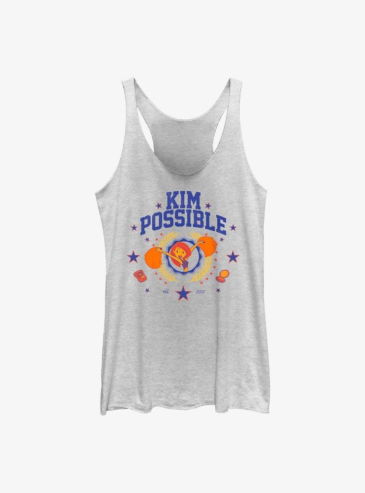 Disney Kim Possible Collegiate Womens Tank Top