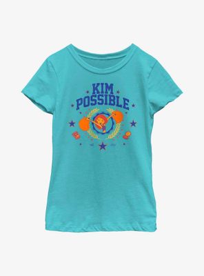 Disney Kim Possible Collegiate Youth Girls T-Shirt