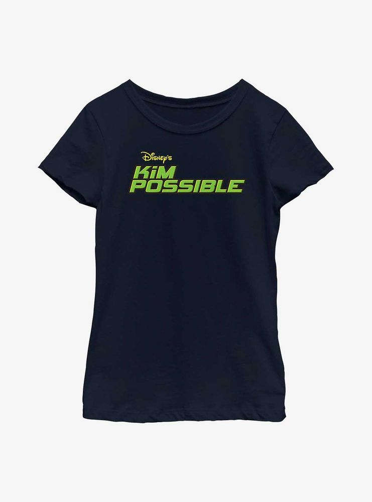 Disney Kim Possible Logo Youth Girls T-Shirt