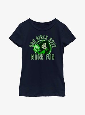 Disney Kim Possible Shego Bad Girls Have More Fun Youth T-Shirt