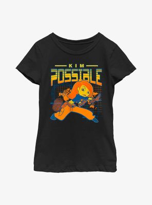 Disney Kim Possible World Hero Youth Girls T-Shirt