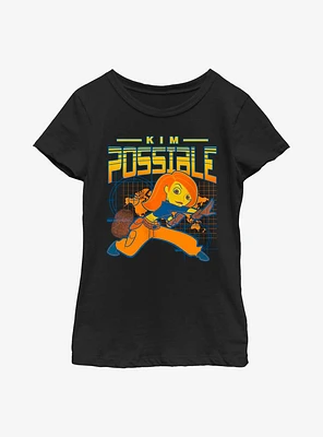 Disney Kim Possible World Hero Youth Girls T-Shirt