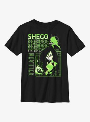 Disney Kim Possible Shego Villain Youth T-Shirt
