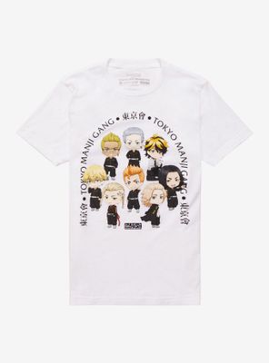 Tokyo Revengers Nendoroid Chibi Group T-Shirt