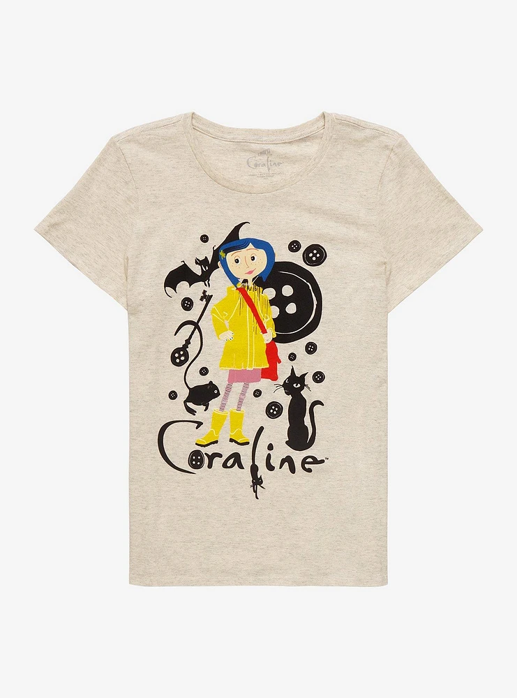 Coraline Icons Girls T-Shirt