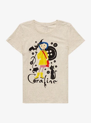 Coraline Icons Girls T-Shirt