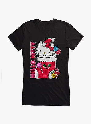 Hello Kitty Sweet Stocking Girls T-Shirt